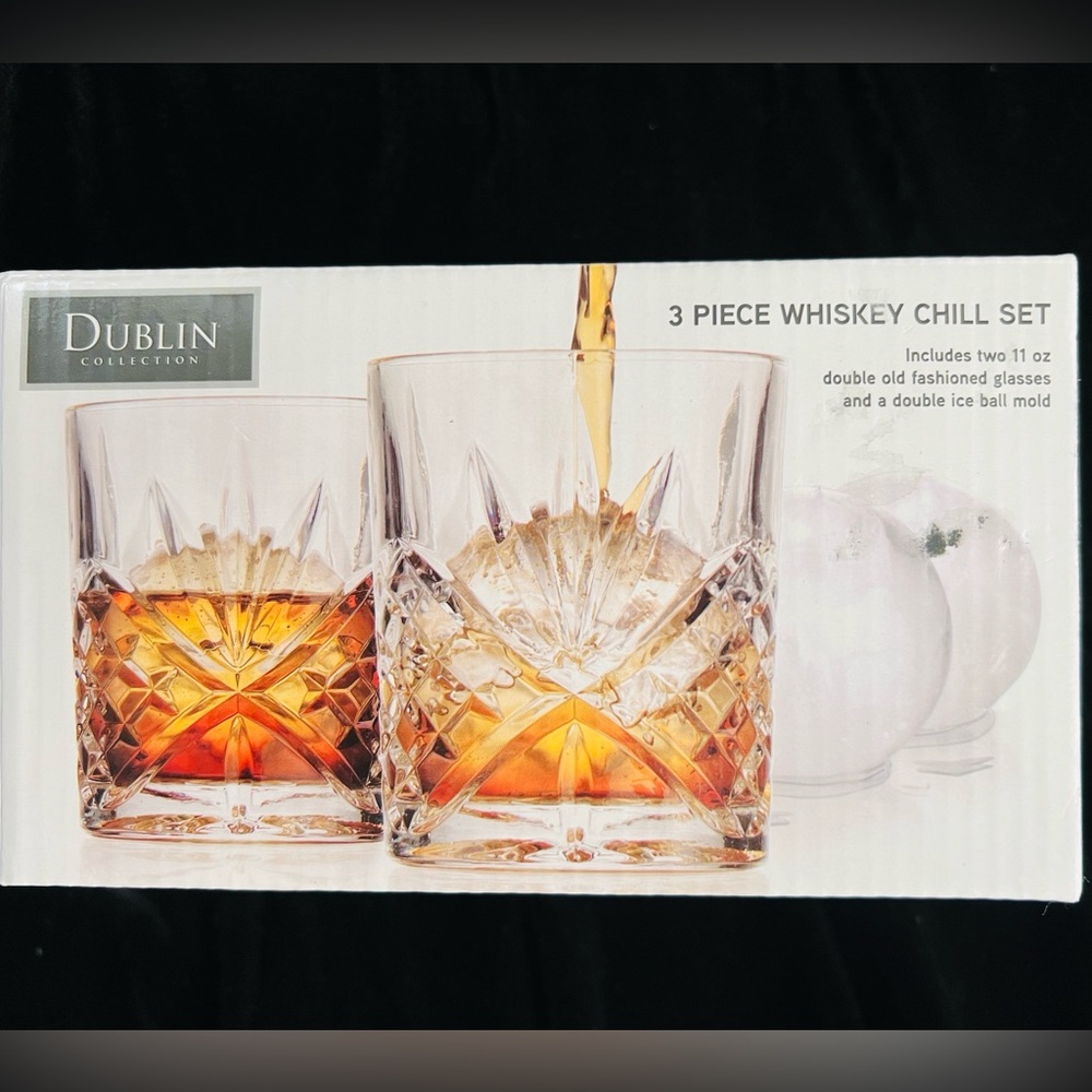 DUBLIN collection whiskey chill set